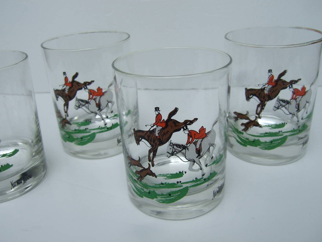 equestrian glassware