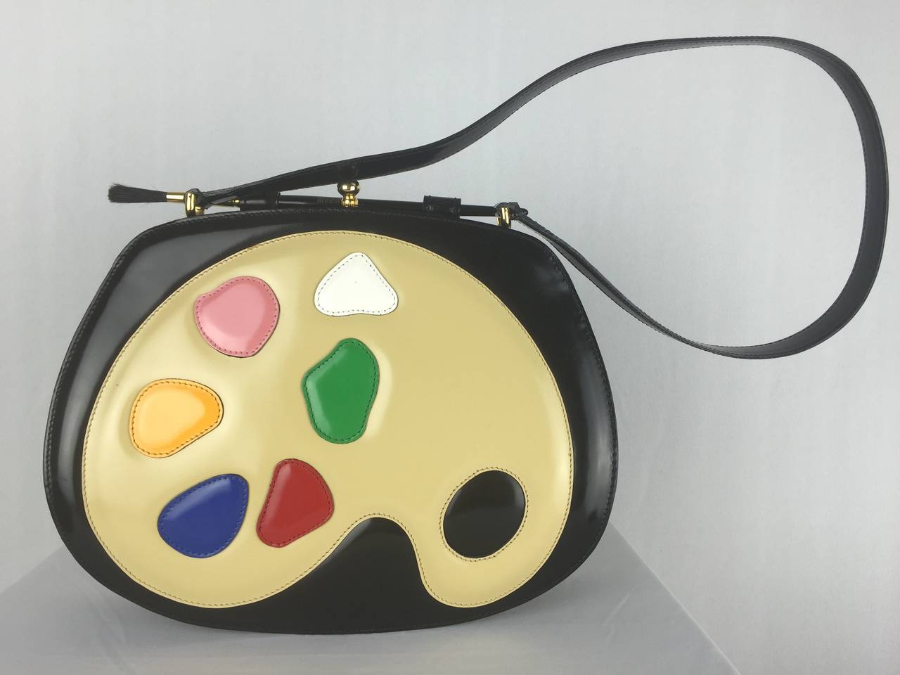Rare Moschino Artist's Palette Handbag 1