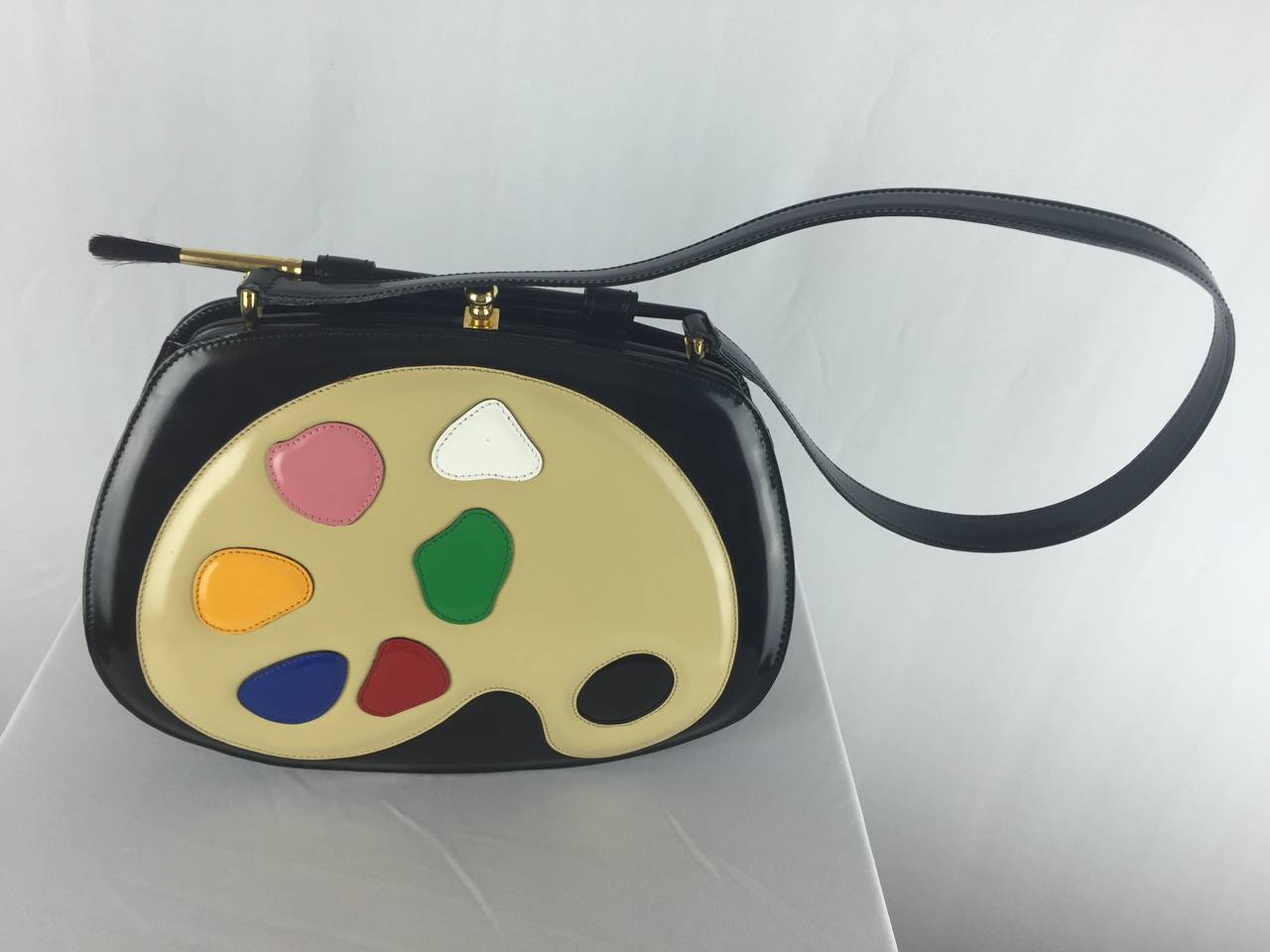 Rare Moschino Artist's Palette Handbag 3