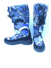 Emilio Pucci Bold Nylon Print Ski Boots Size 40