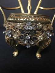 Rare Figural Chair Compact by Robert Demario. Early 1950's