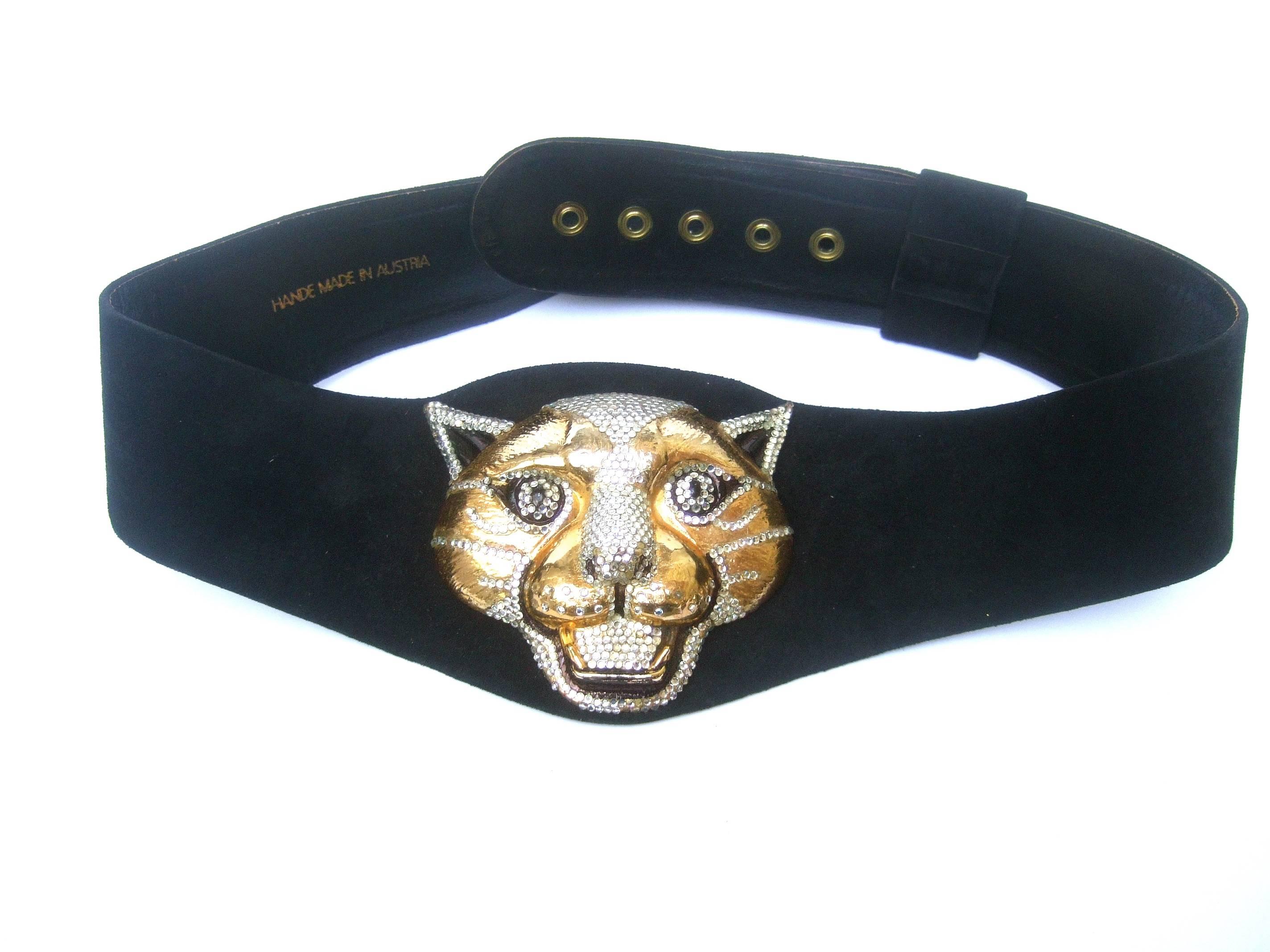 black panther belt buckle