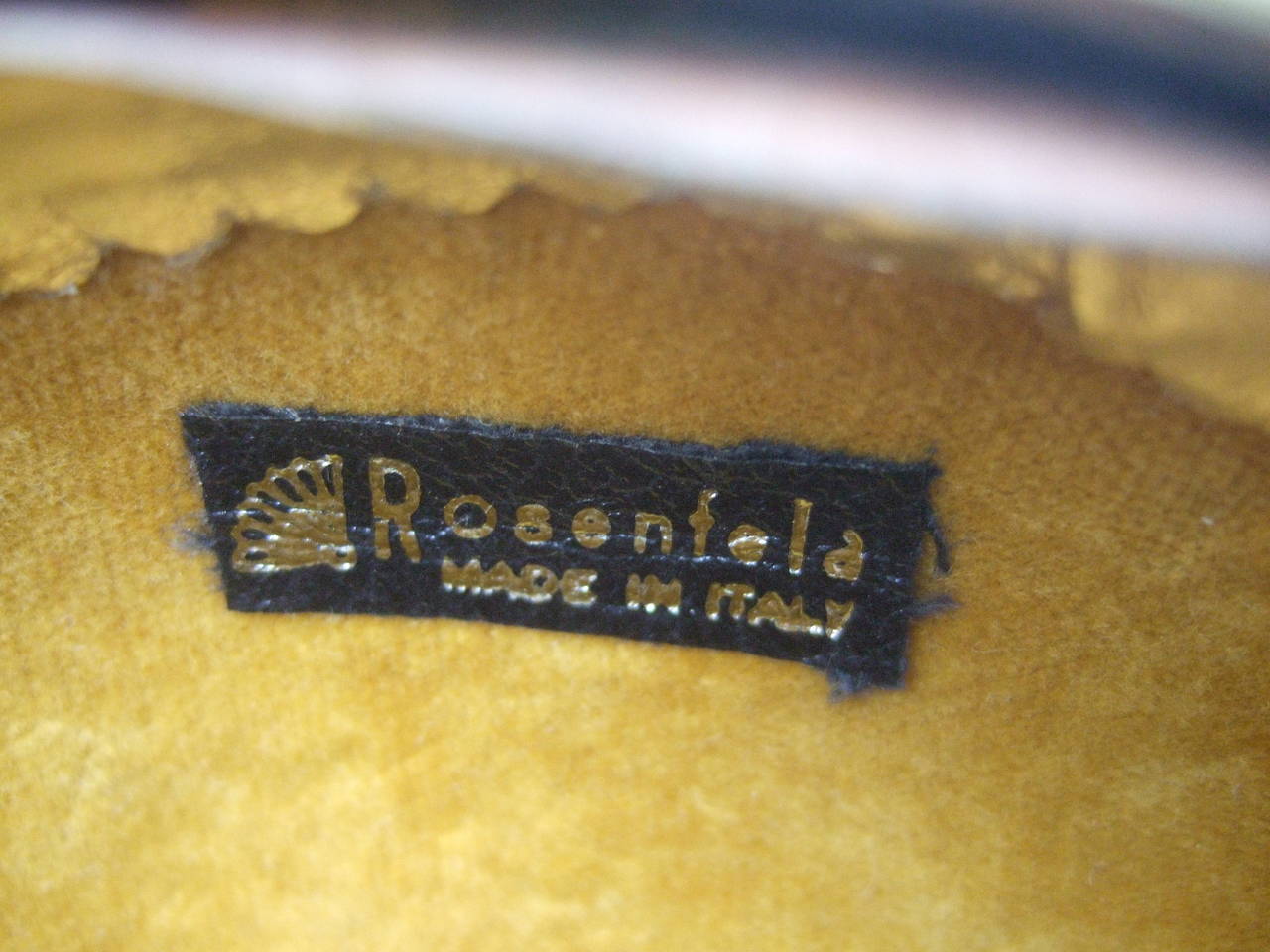 Opulent Gilt Metal Evening Bag Designed by Rosenfeld c 1970 4