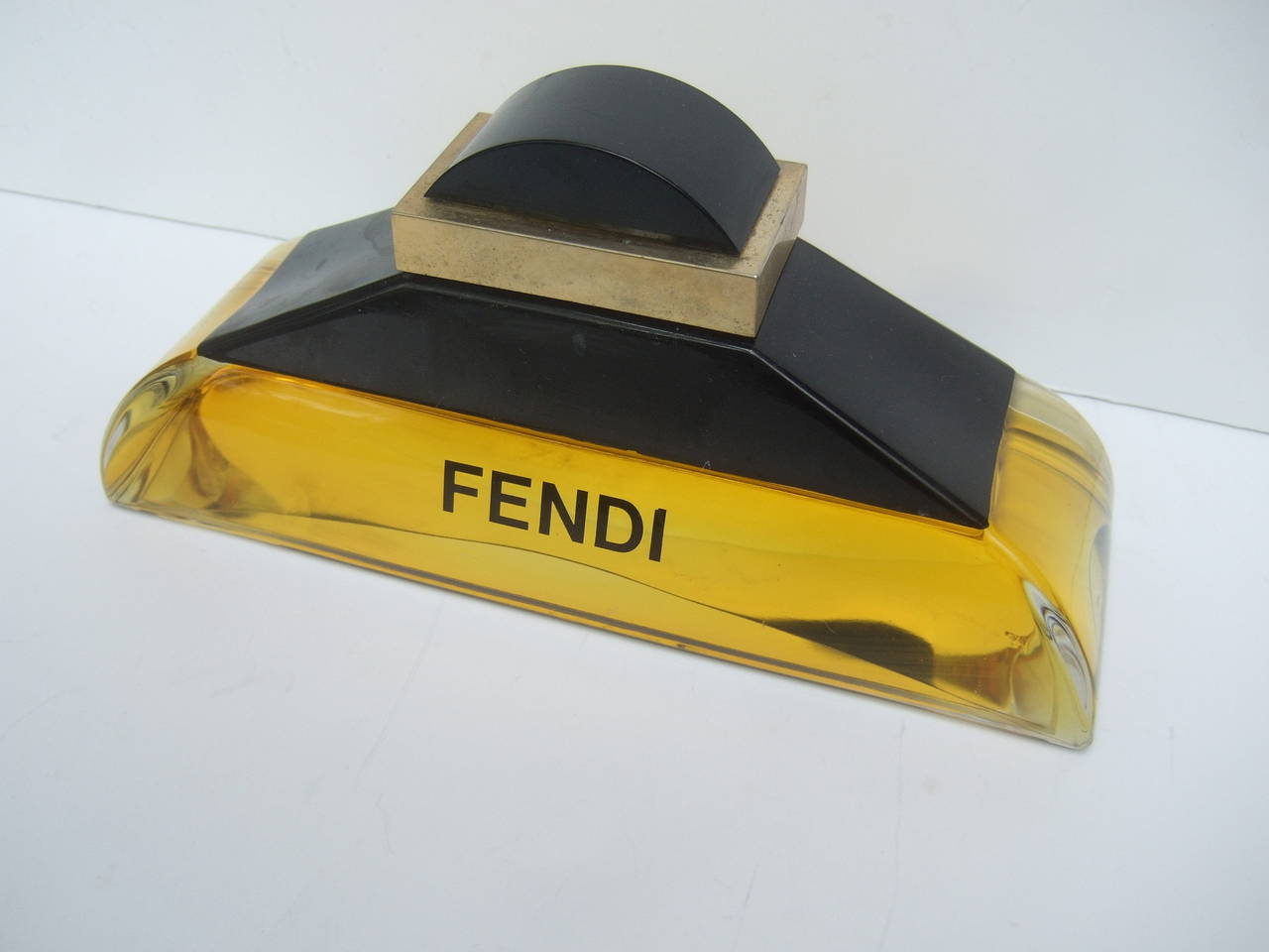 Brown Fendi Large Factice Fragrance Display Replica Bottle