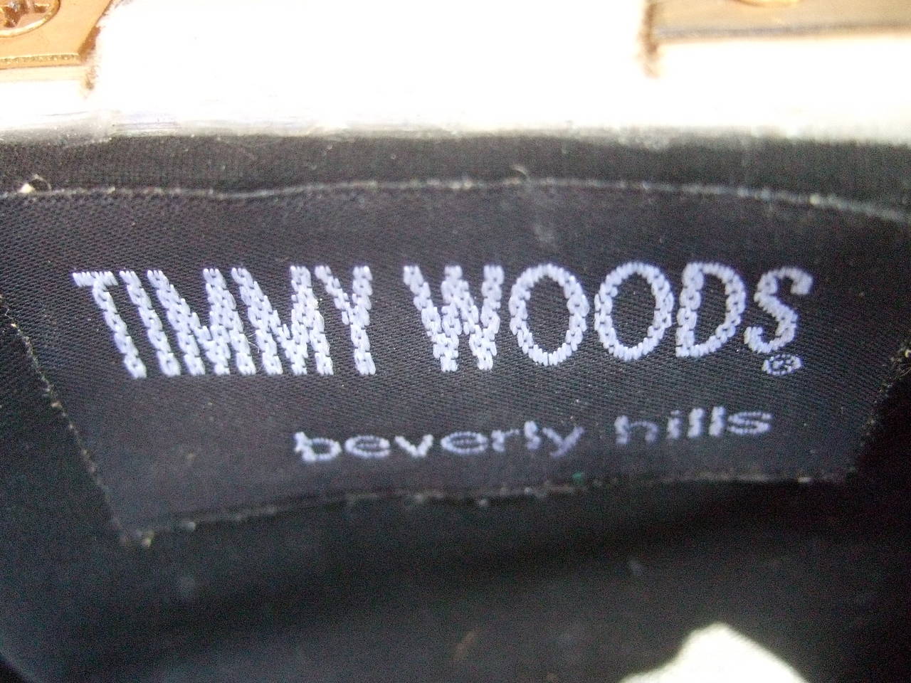 Timmy Woods Beverly Hills Whimsical Wicker House Handbag 3