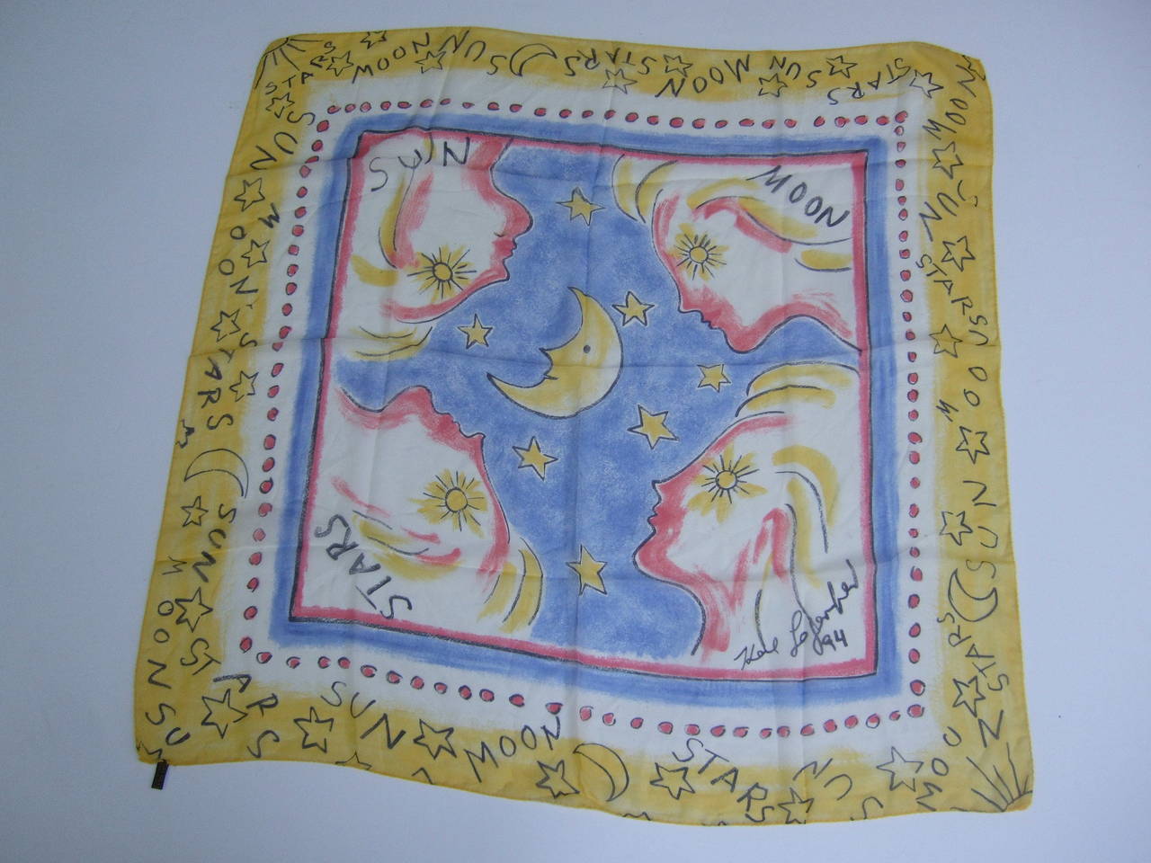 scarf with stars