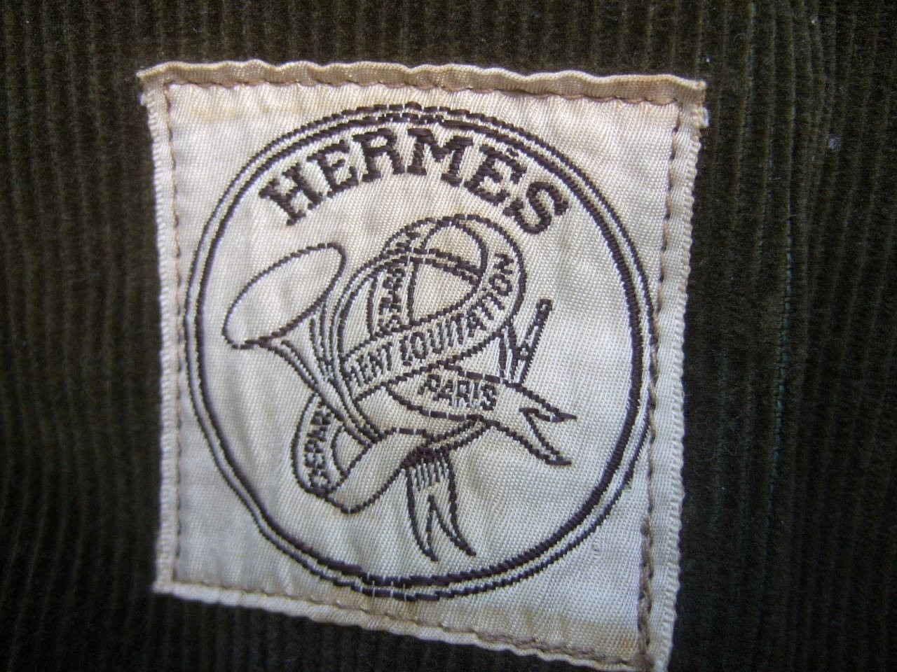 Hermes Paris Womens Mackintosh Field jacket c 1970s 4