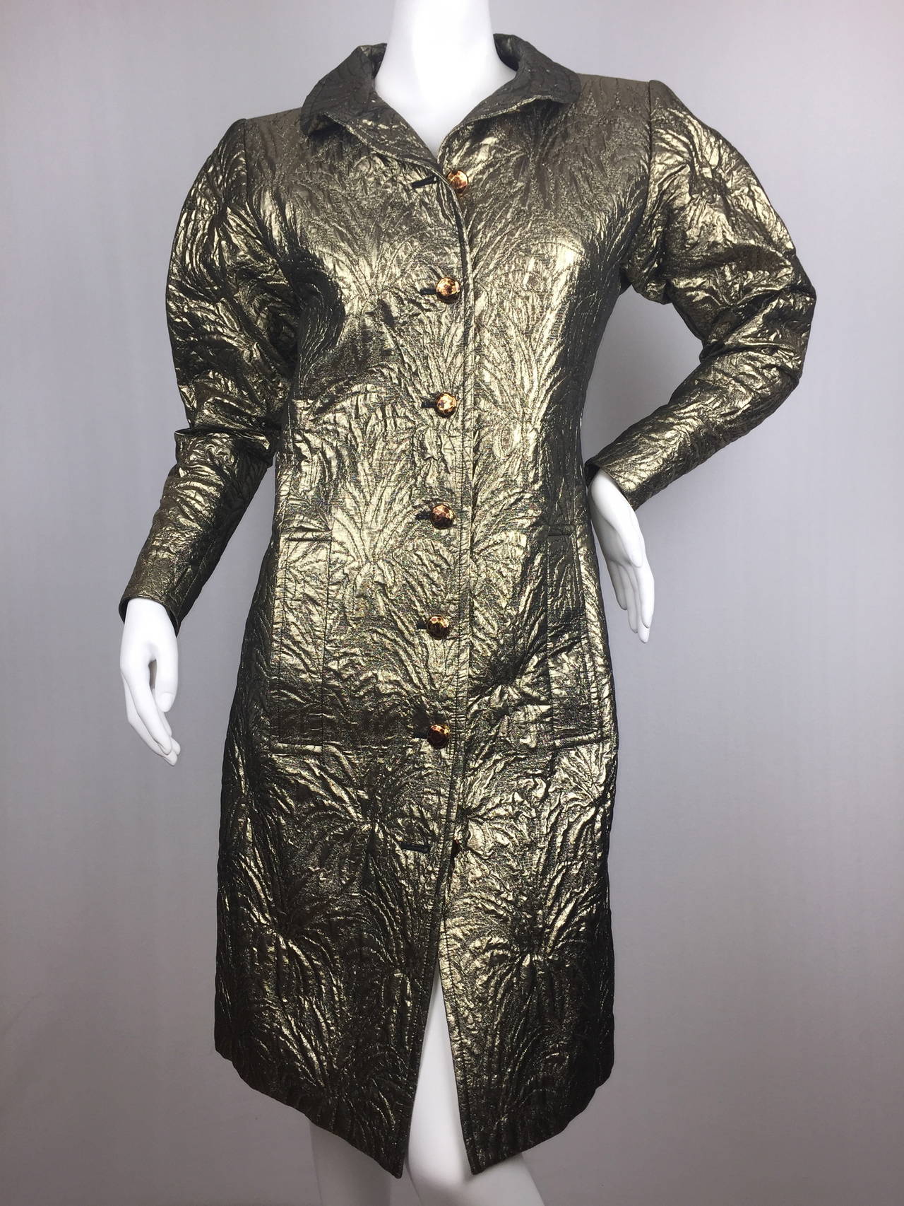 Women's Exceptional Vintage Yves Saint Laurent Evening Coat.
