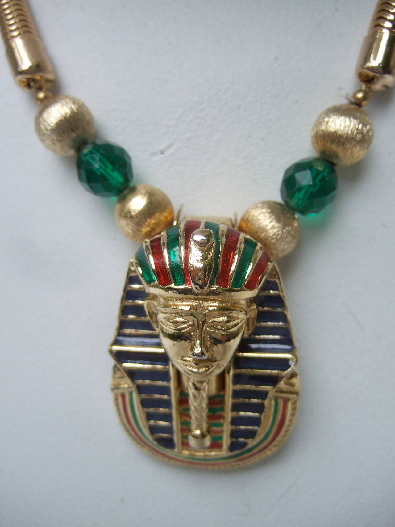 egyptian pharaoh necklace