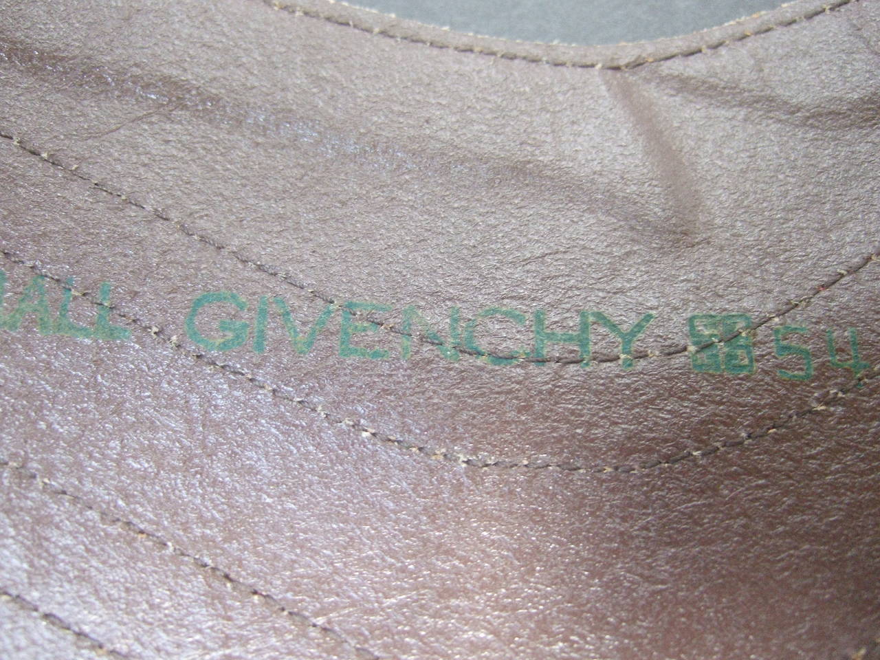 Givenchy Paris Fuchsia Suede Wide Belt c 1980s 3