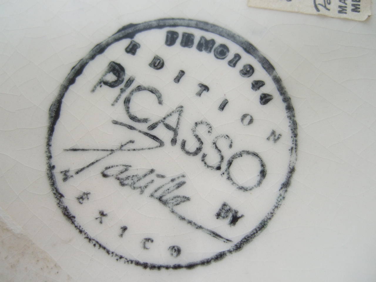 Picasso for Pidilla Pottery Ceramic Jar Made in Mexico 1944 3