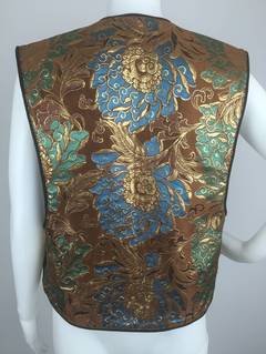 Rare Roberta di Camerino Vintage Waistcoat/Vest.