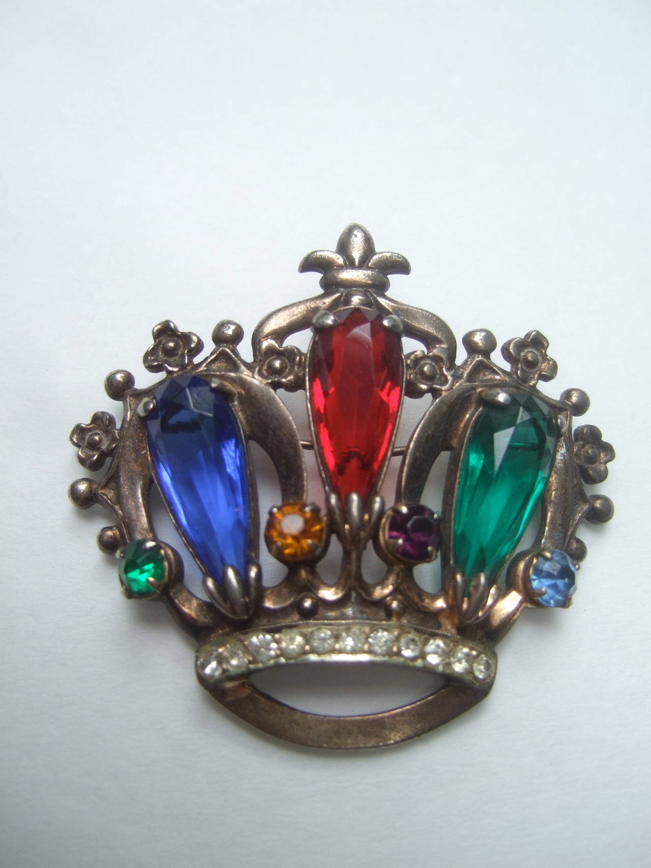 coronation crown brooch