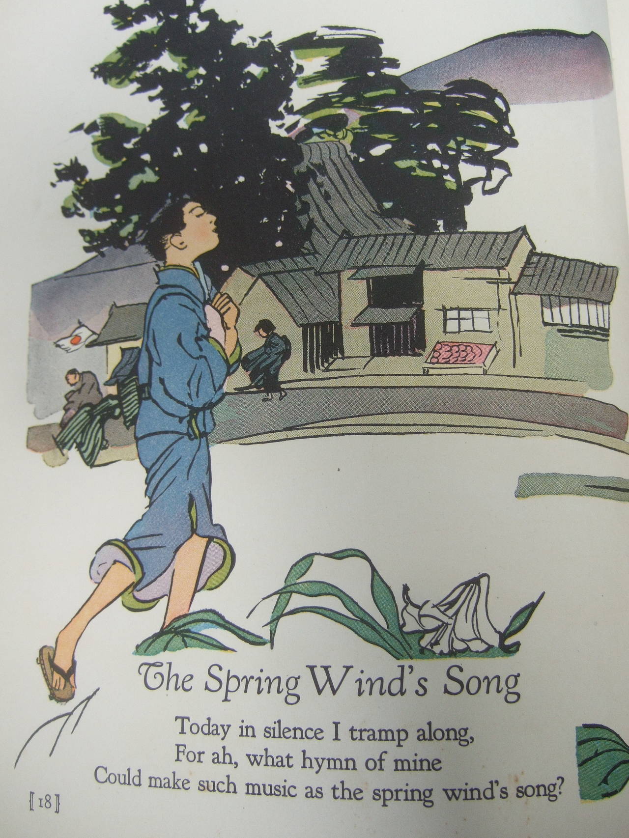 Little Pictures of Japan IIlustrated Childrens Book Copyright 1925 3