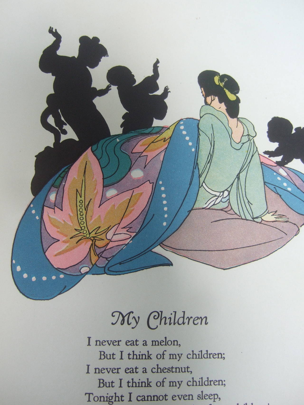 Women's or Men's Little Pictures of Japan IIlustrated Childrens Book Copyright 1925