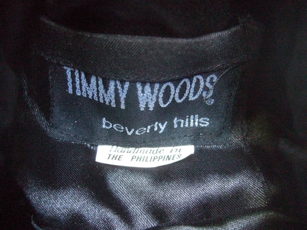 Timmy Woods Bevery Hills Whimsical Black Enamel Telephone Handbag 2