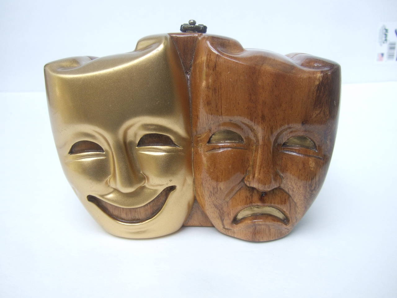 Timmy Woods Beverly Hills Theatrical Mask Artisan Handbag c 1990s 1