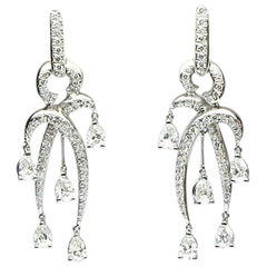 Henry Dunay, boucles d'oreilles en goutte en forme de poire The Collection