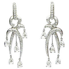 Henry Dunay D The Collection Pear Drop Earrings 7