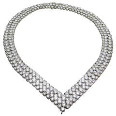 Vintage Van Cleef & Arpels Diamond Necklace