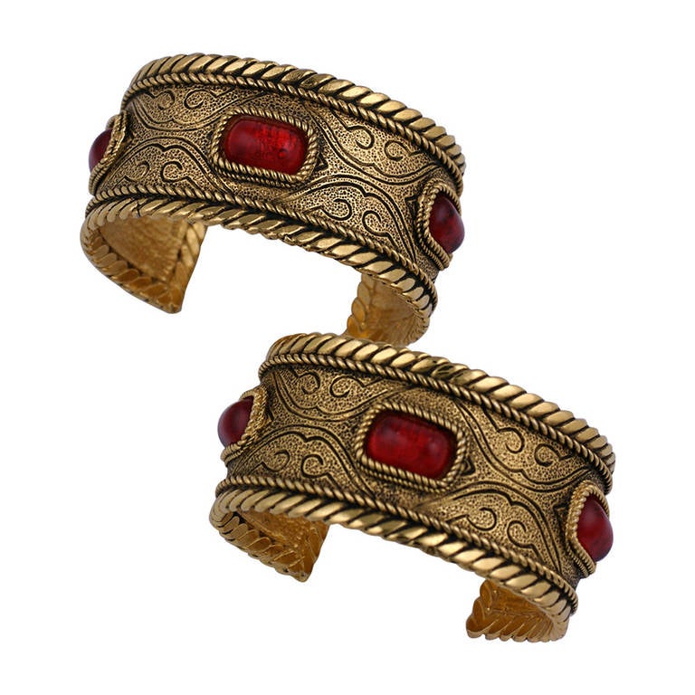 Chanel Byzantine Cuffs For Sale