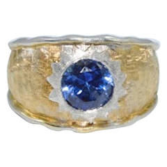 Fine Sapphire Gold Ring