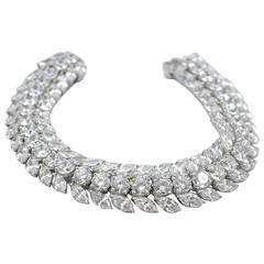 Vintage Exquisite Diamond Bracelet