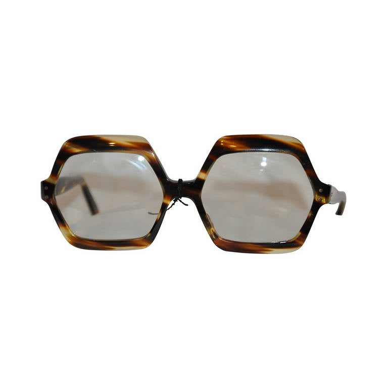 Riviera Huge Thick Tortoise Shell Glasses with Original Tags