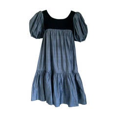 1970s Yves Saint Laurent Cocktail Dress Vintage 1970s Yves Saint Laurent Cocktail Dress