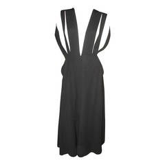 Yohji Yamamoto Vintage Long Black Dress