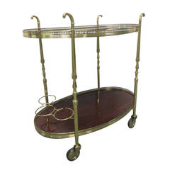 French Brass Bar Cart 5