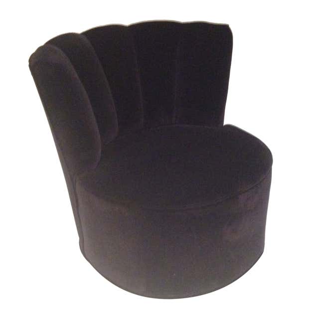 Shell Back Swivel Chair Mid-Century Modern Shell Back Swivel Lounge Chair at 1stDibs | shell ...