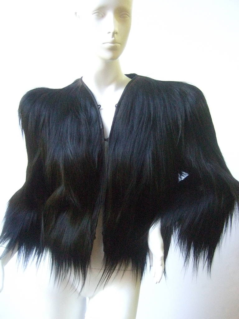 monkey fur coat