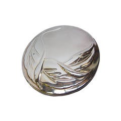 Retro Tiffany & Company Silver Plated Vanity Mirror