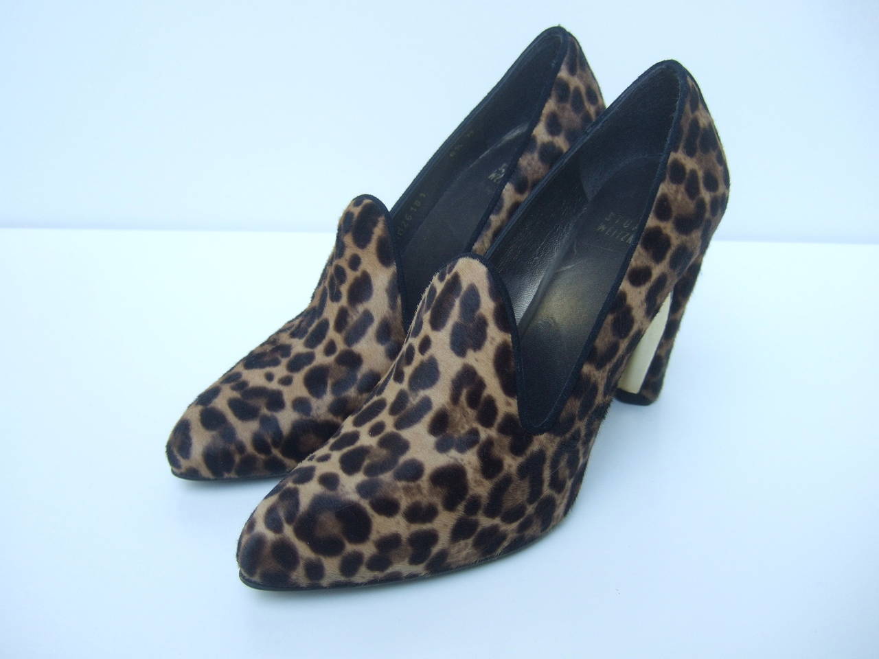 Stuart Weitzman Exotic Pony Fur Pumps US Size 6.5 M
