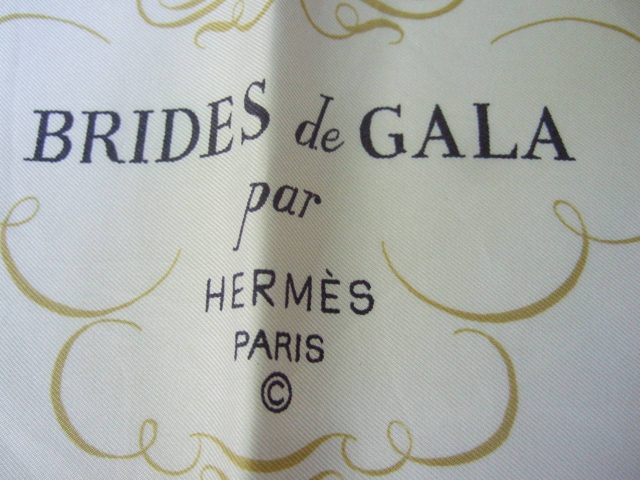 HERMES Paris Elegant silk 