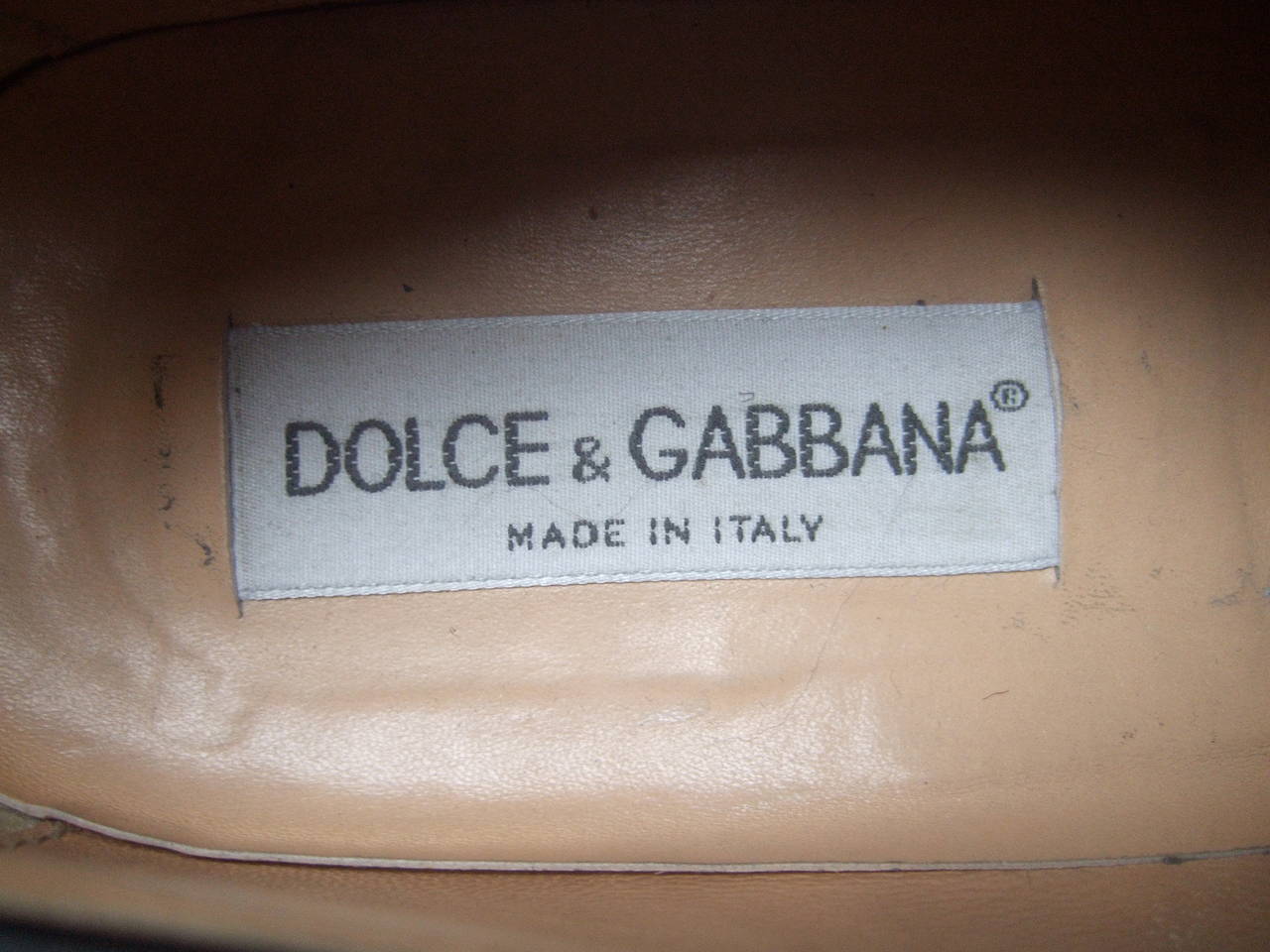 dolce gabbana dress shoes