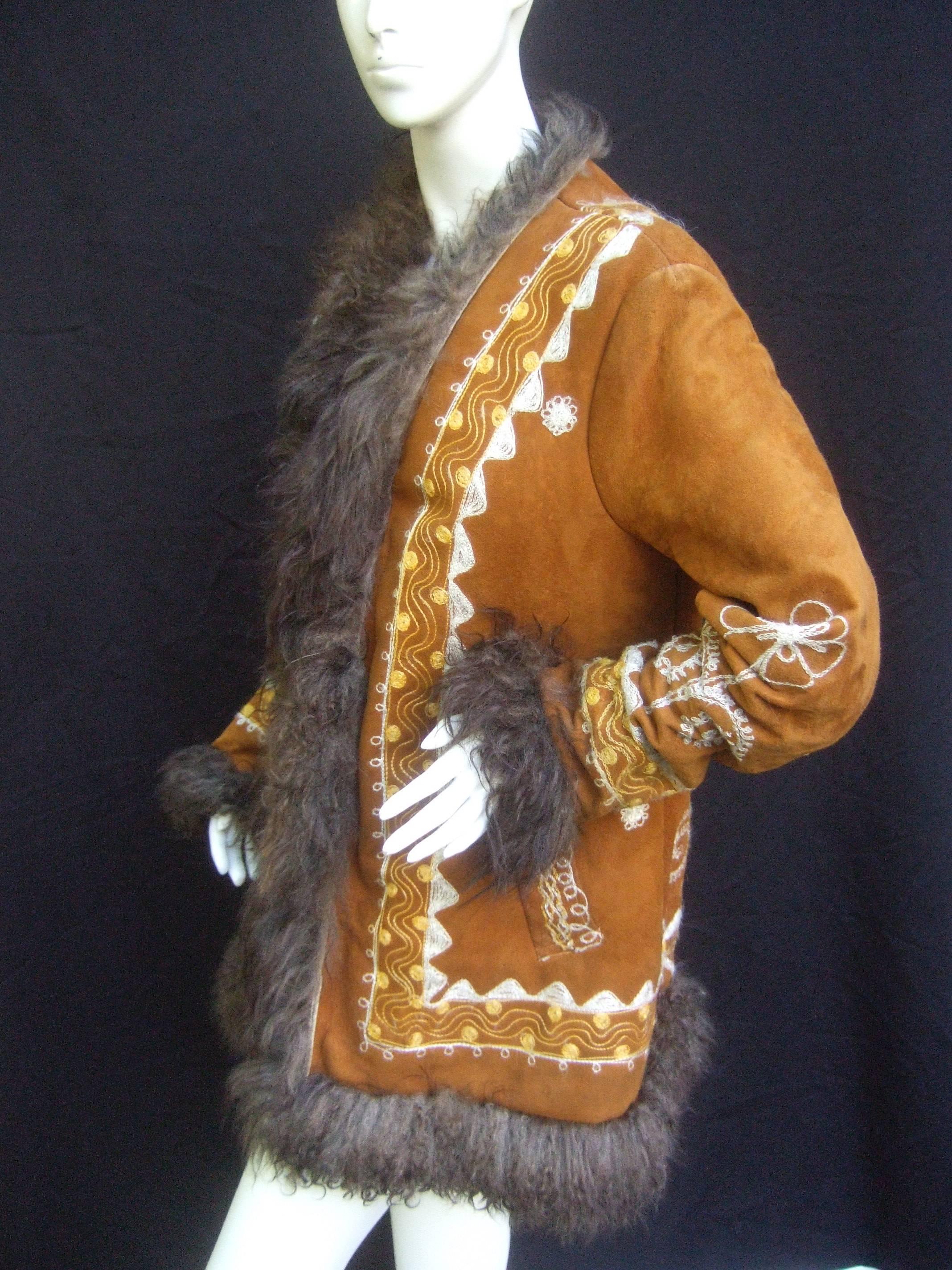 afghan coat 1970s mens