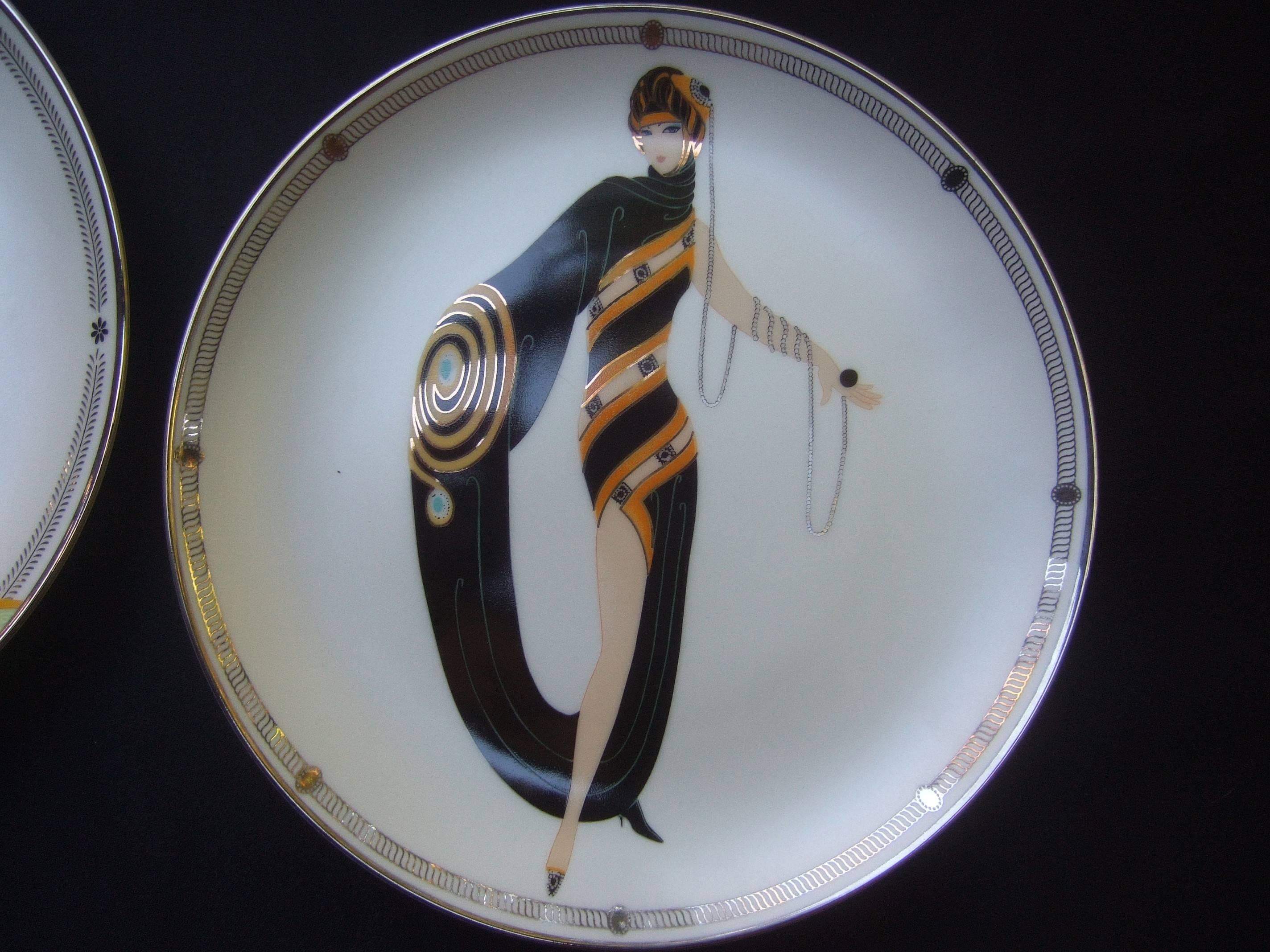 erte plates franklin mint