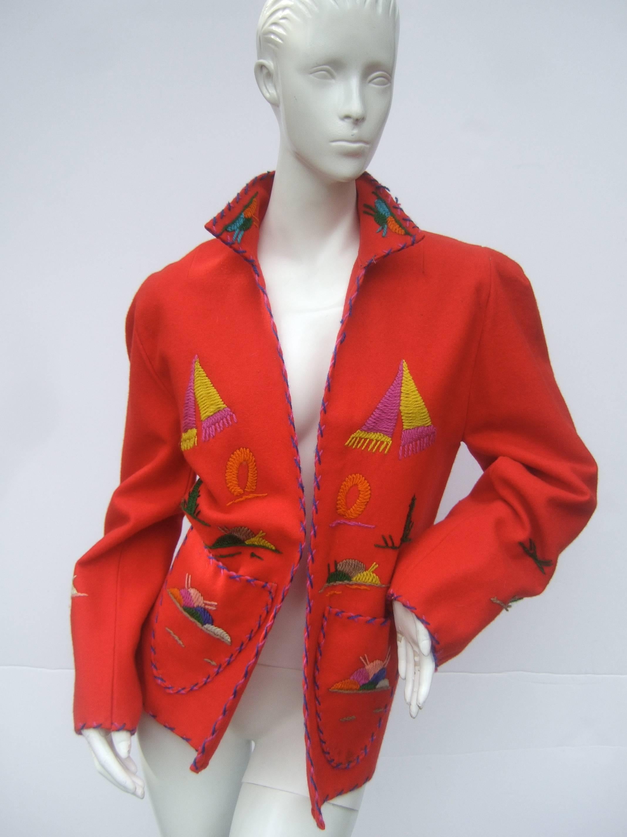 mexican wool jacket