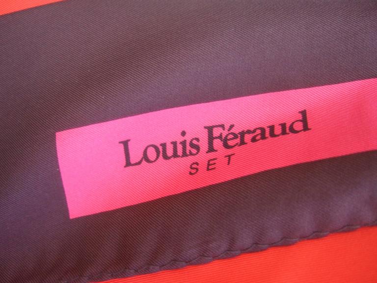 Louis Feraud Massive Silk Print Shawl / Scarf For Sale at 1stDibs ...
