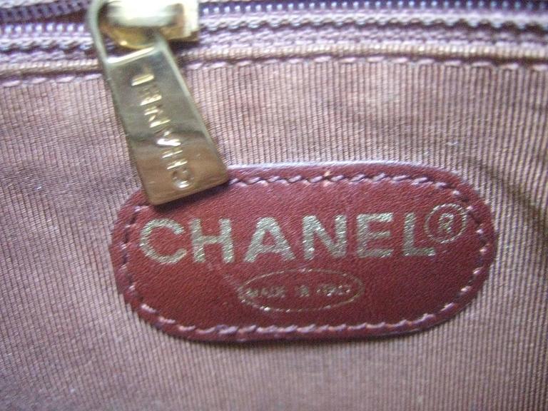 Chanel Woven Raffia Brown Leather Trim Handbag Made in Italy at 1stDibs