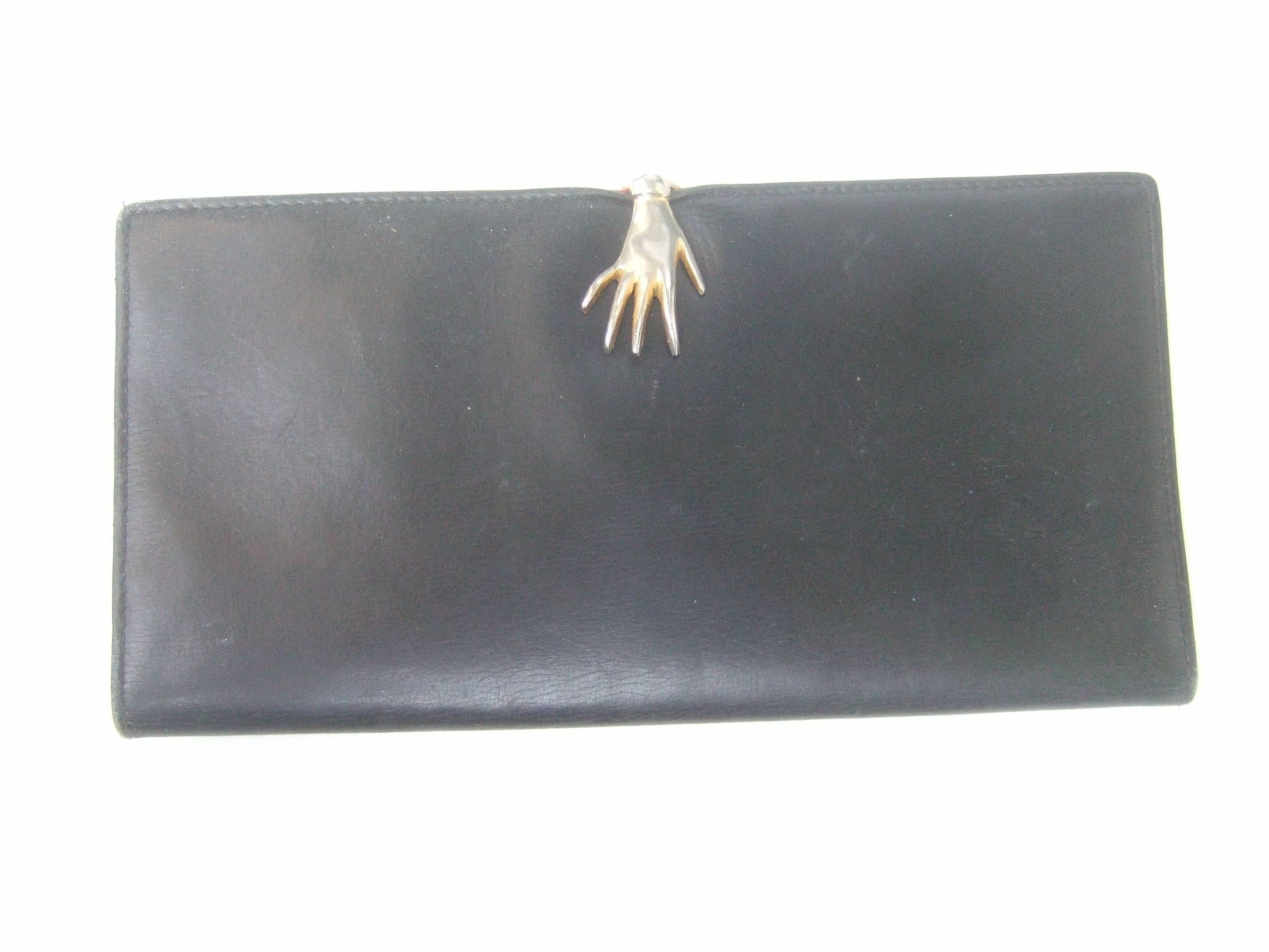 vintage gucci wallet with hand clasp