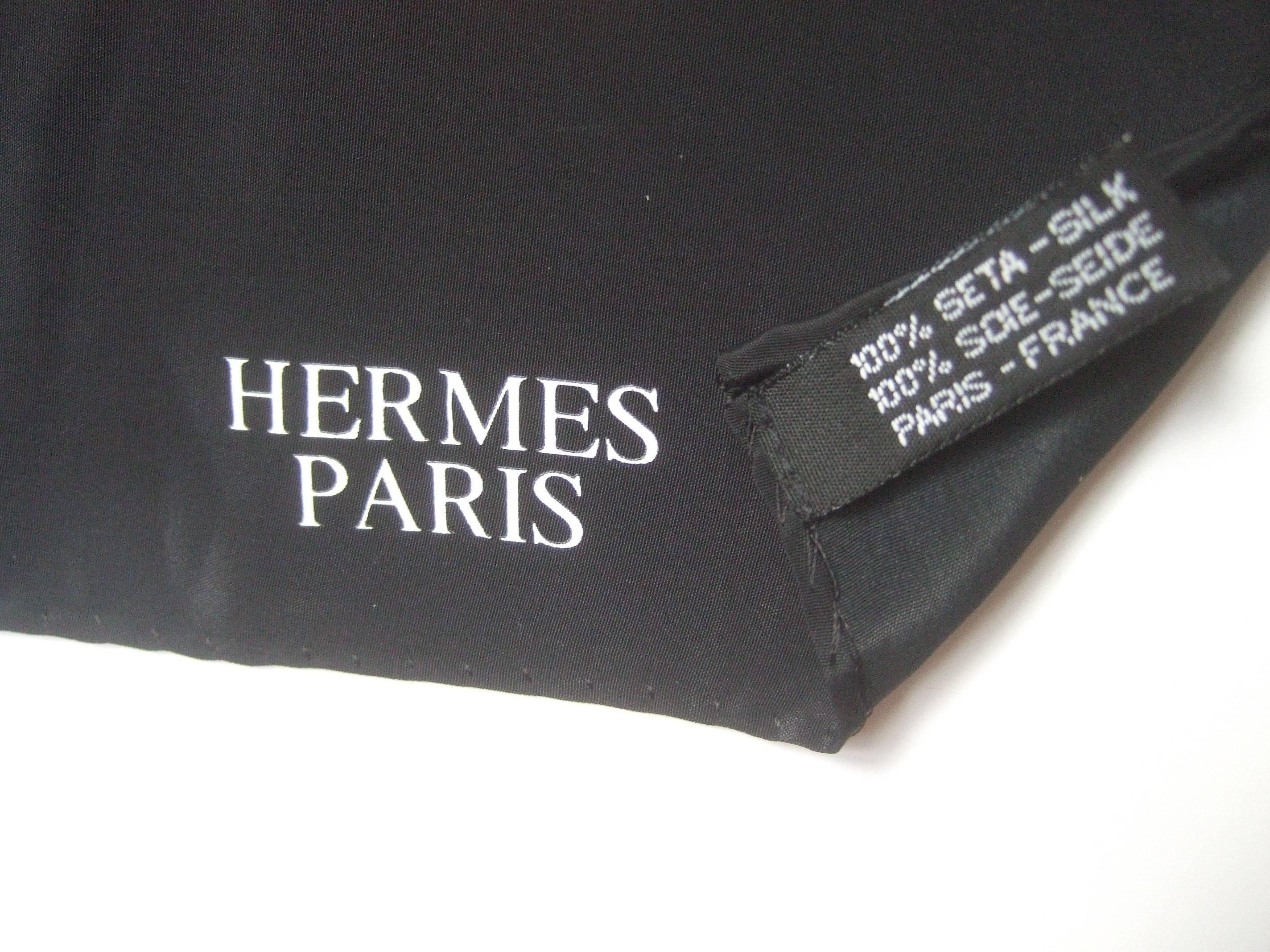 Hermes Paris Silk Horse and Carriage Scarf in Hermes Box 2