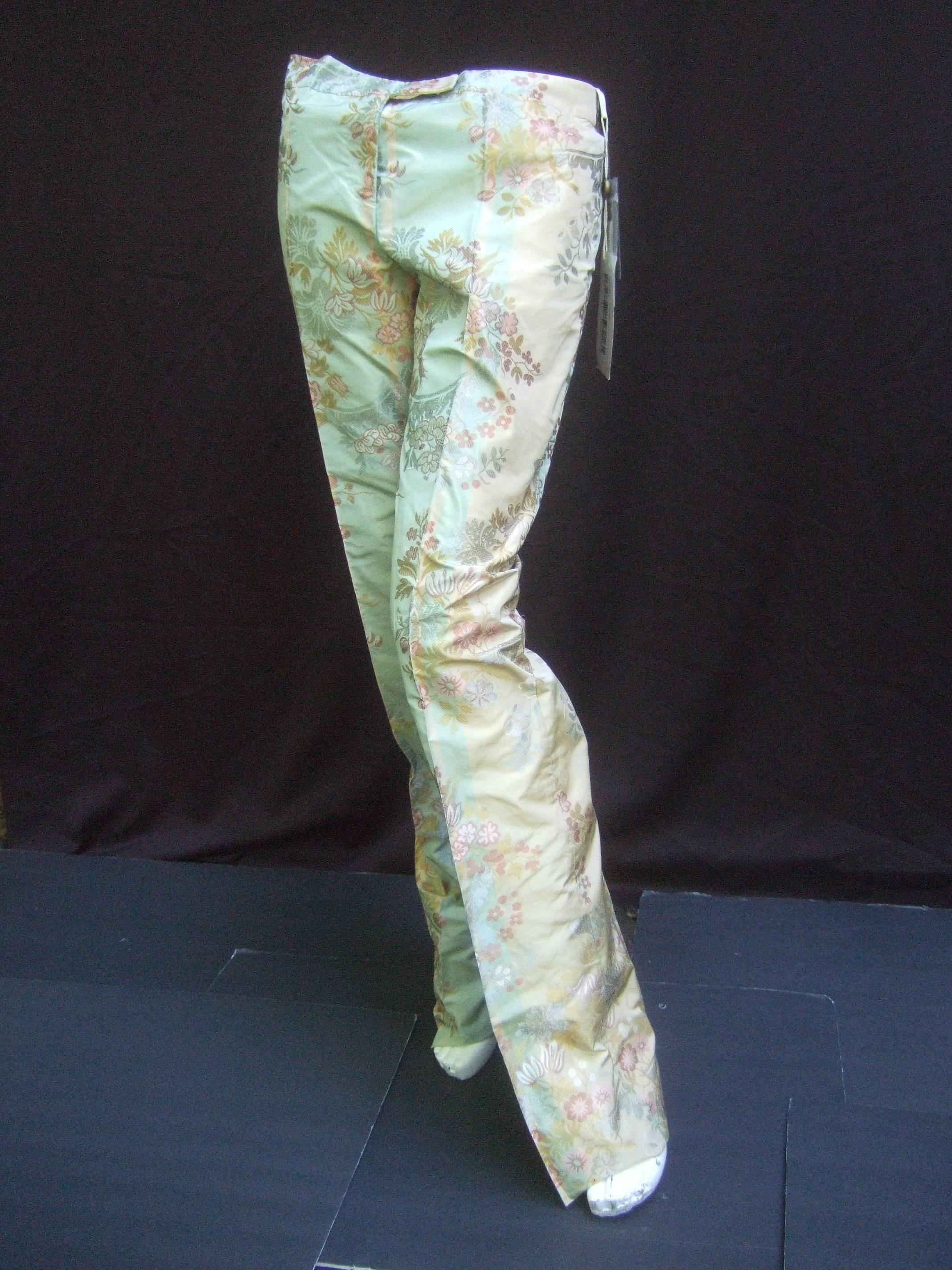Alexander McQueen Brocaded Silk Trousers. 2003 3