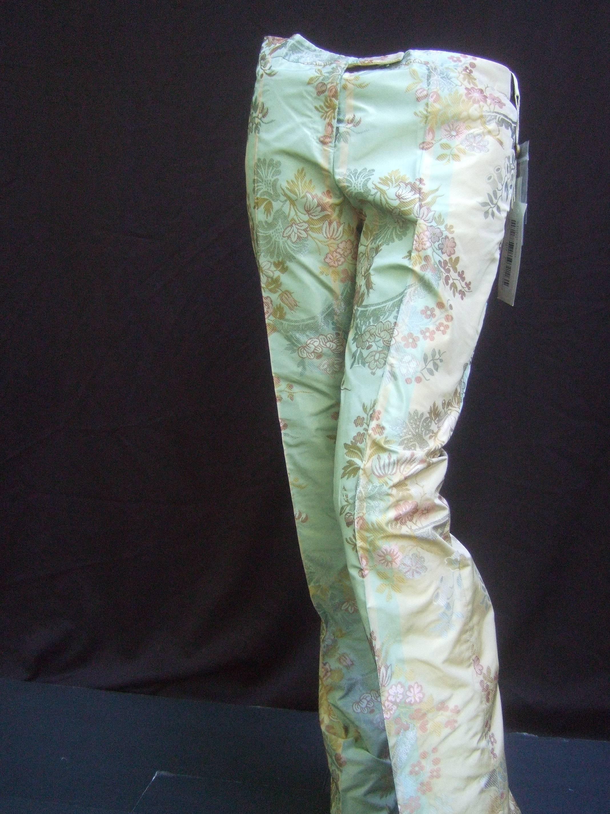 Alexander McQueen Brocaded Silk Trousers. 2003 4