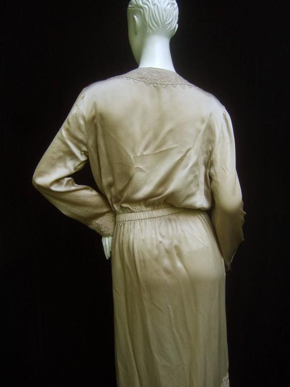 Yves Saint Laurent Rive Gauche Silk Separates in a Daisy Print