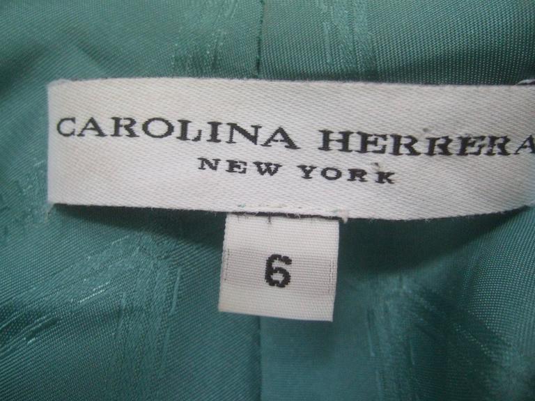 Carolina Herrera Brown Plaid Wool Skirt Suit Made in Italy at 1stDibs ...