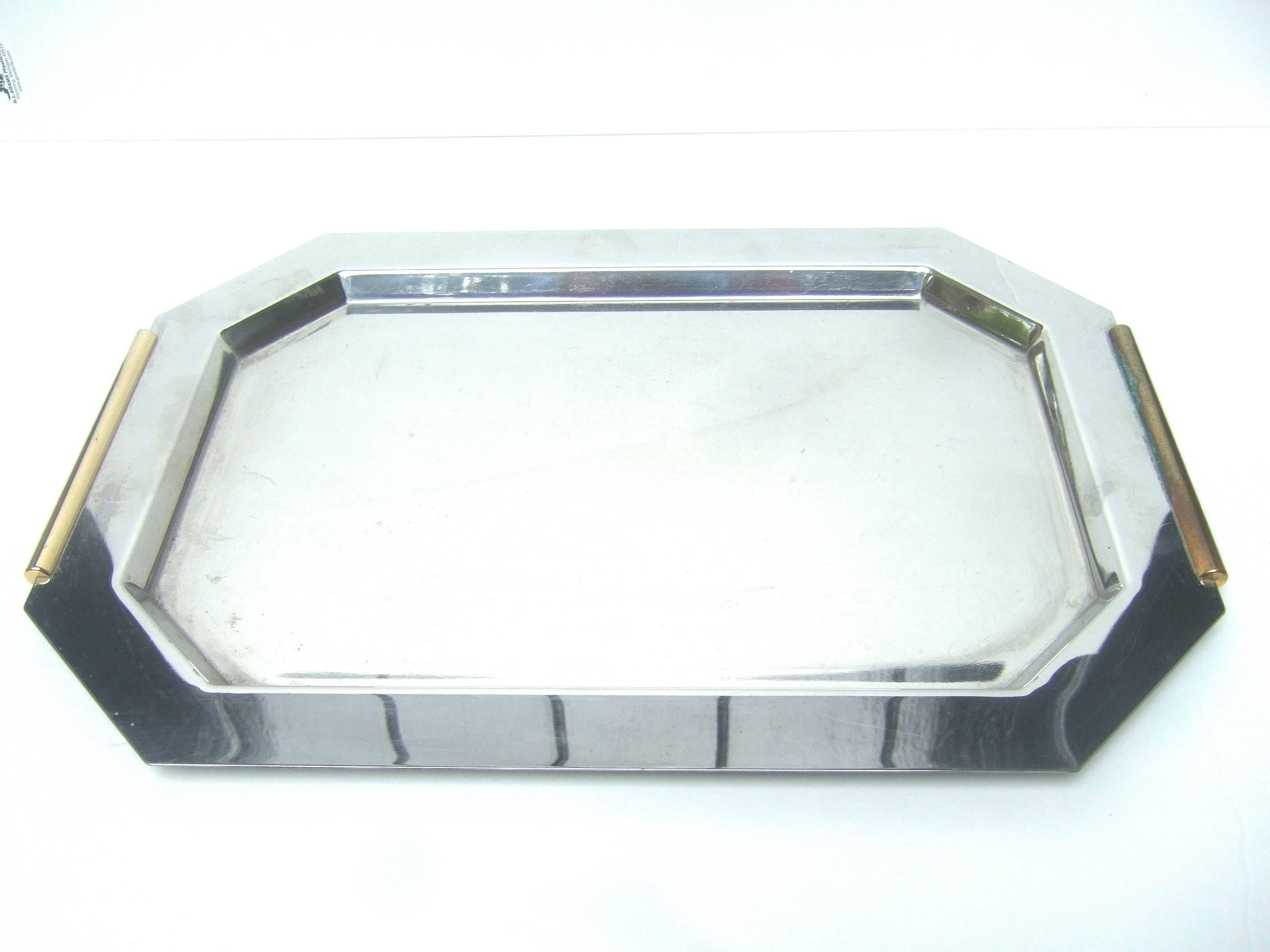 Reserved Sale Pending Van Cleef & Arpels Paris Sleek Chrome Vanity Tray 1