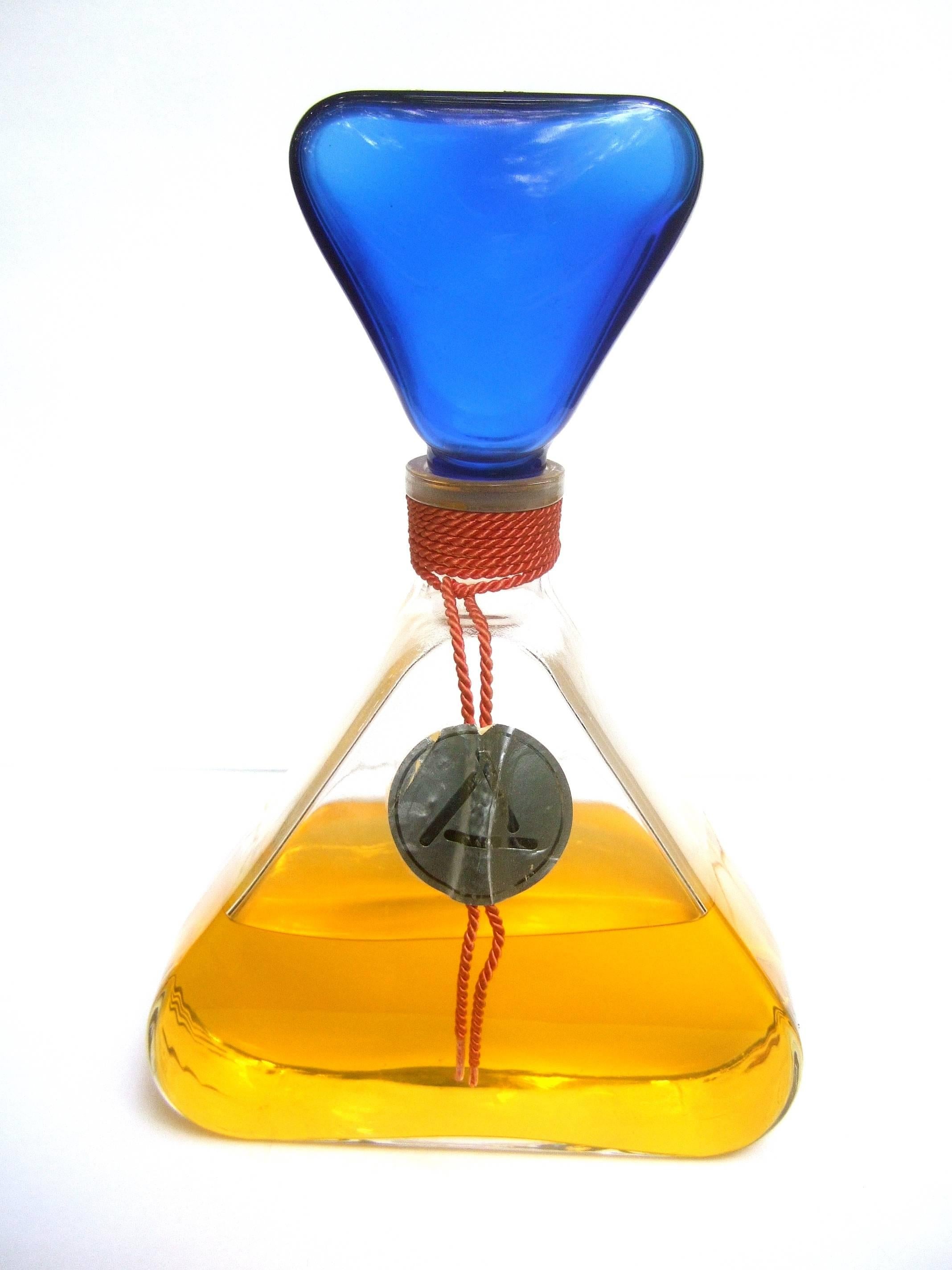 Huge Glasfragrance Factice Display Dummy Bottle (Gelb) im Angebot